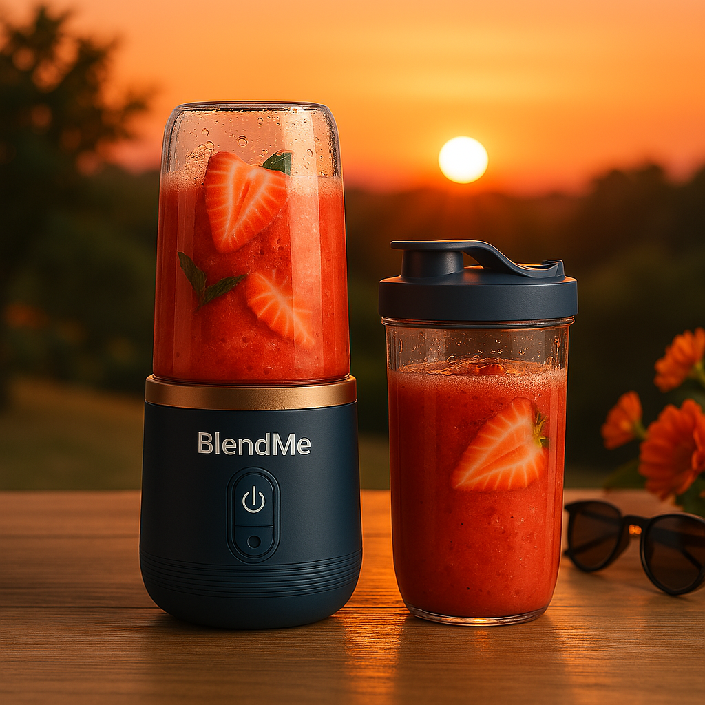 BlendMe – הבלנדר האישי שלך לשייקים מושלמים בכל מקום!