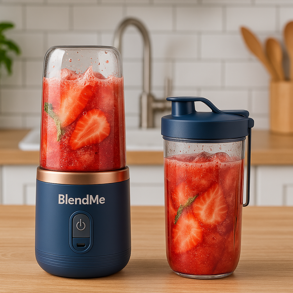 BlendMe – הבלנדר האישי שלך לשייקים מושלמים בכל מקום!